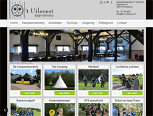 Tablet Screenshot of het-uilenest.nl